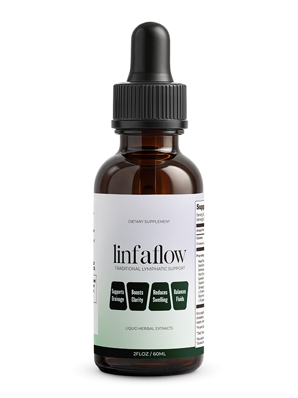 Linfaflow liquid herbal extract, 2 fl oz dropper bottle